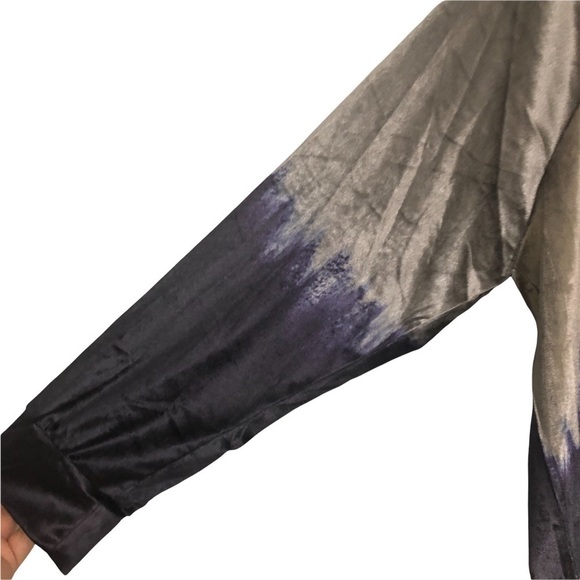 Latitude 10 velour ombré soft sweatshirt 1x - Picture 5 of 8